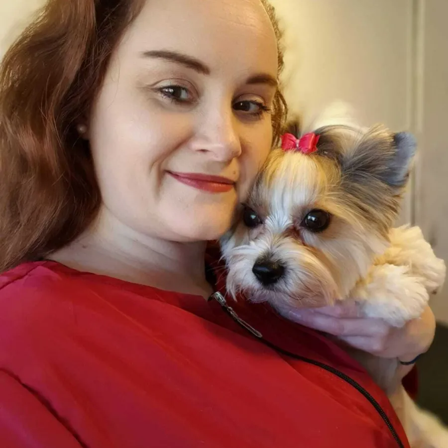 Dominika Fecková, groomerka salónu Pokojná labka